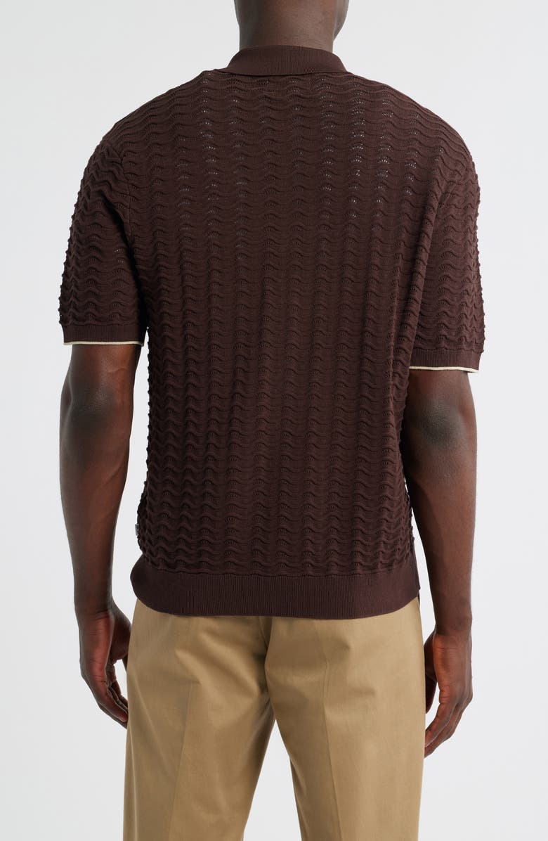 NN07 Gustav 6636 Full Zip Top, Alternate, color, Coffee