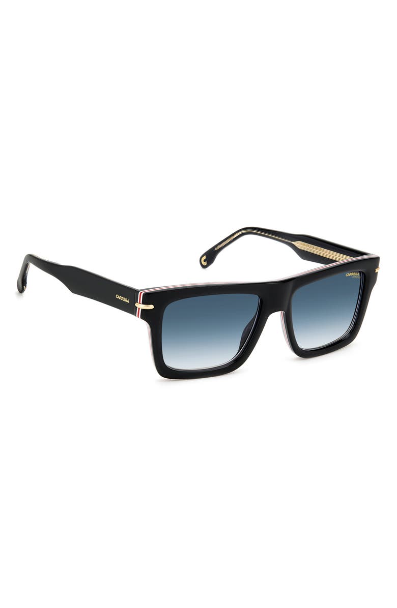 Carrera Eyewear 54mm Rectangular Sunglasses, Alternate, color, 