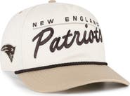 '47 Men's '47 Natural/Tan New England Patriots Neutral Terrain Hitch Rope Adjustable Hat