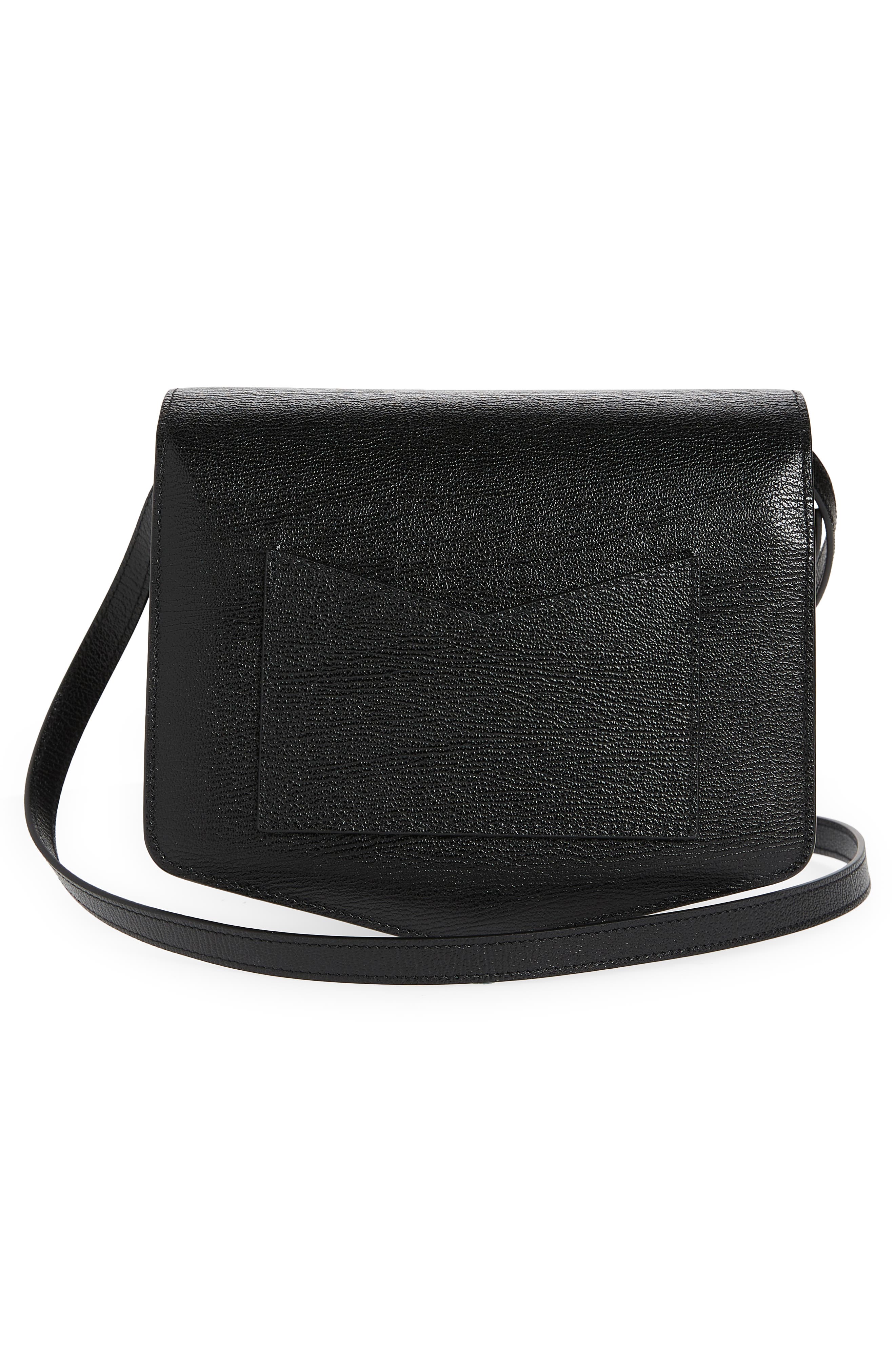 Alaïa Le Papa Leather Crossbody Bag, Alternate, color, 