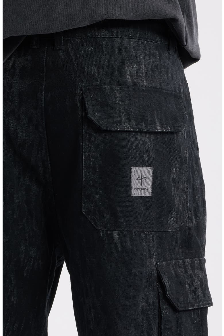 Squad Cargo Pants, Alternate, color, CHEETAH BLACK