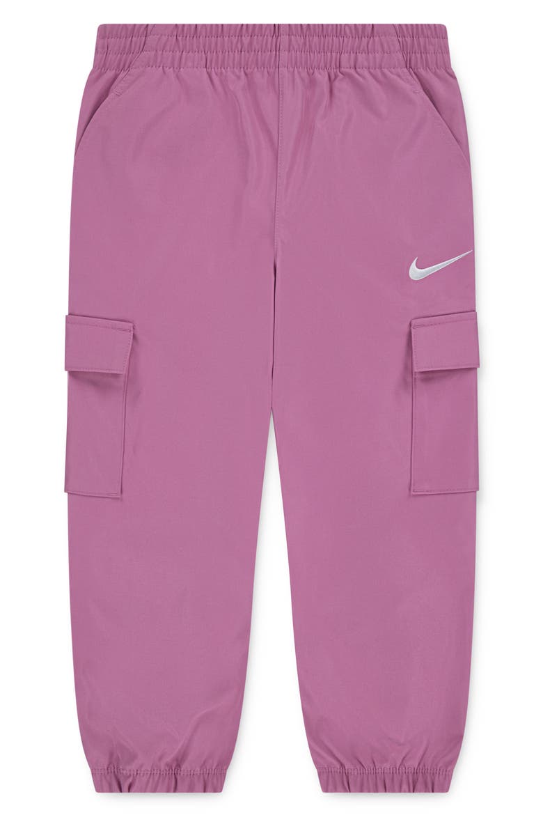 Kids' Water Repellent Cargo Joggers, Main, color, MAGIC FLAMINGO