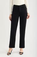 CITY BLUES High Waist Straight Leg Pants