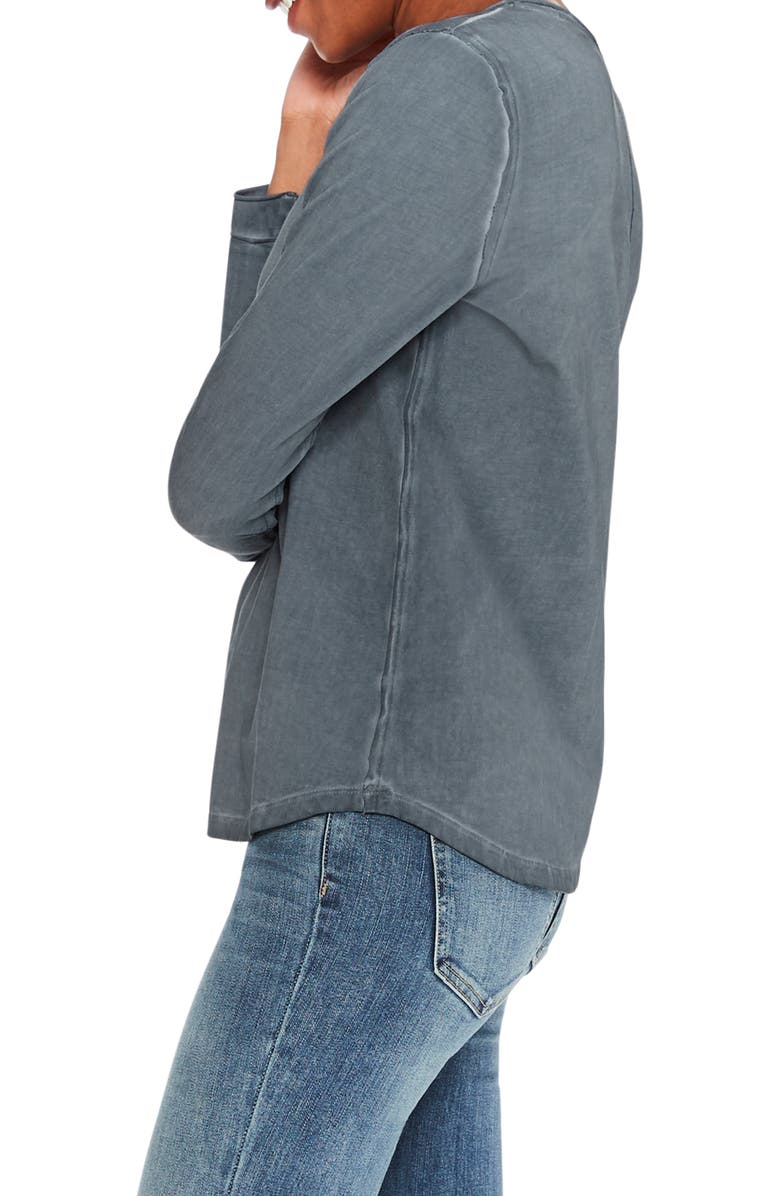 NIC+ZOE Go To Stretch Cotton V-Neck Shirt, Alternate, color,