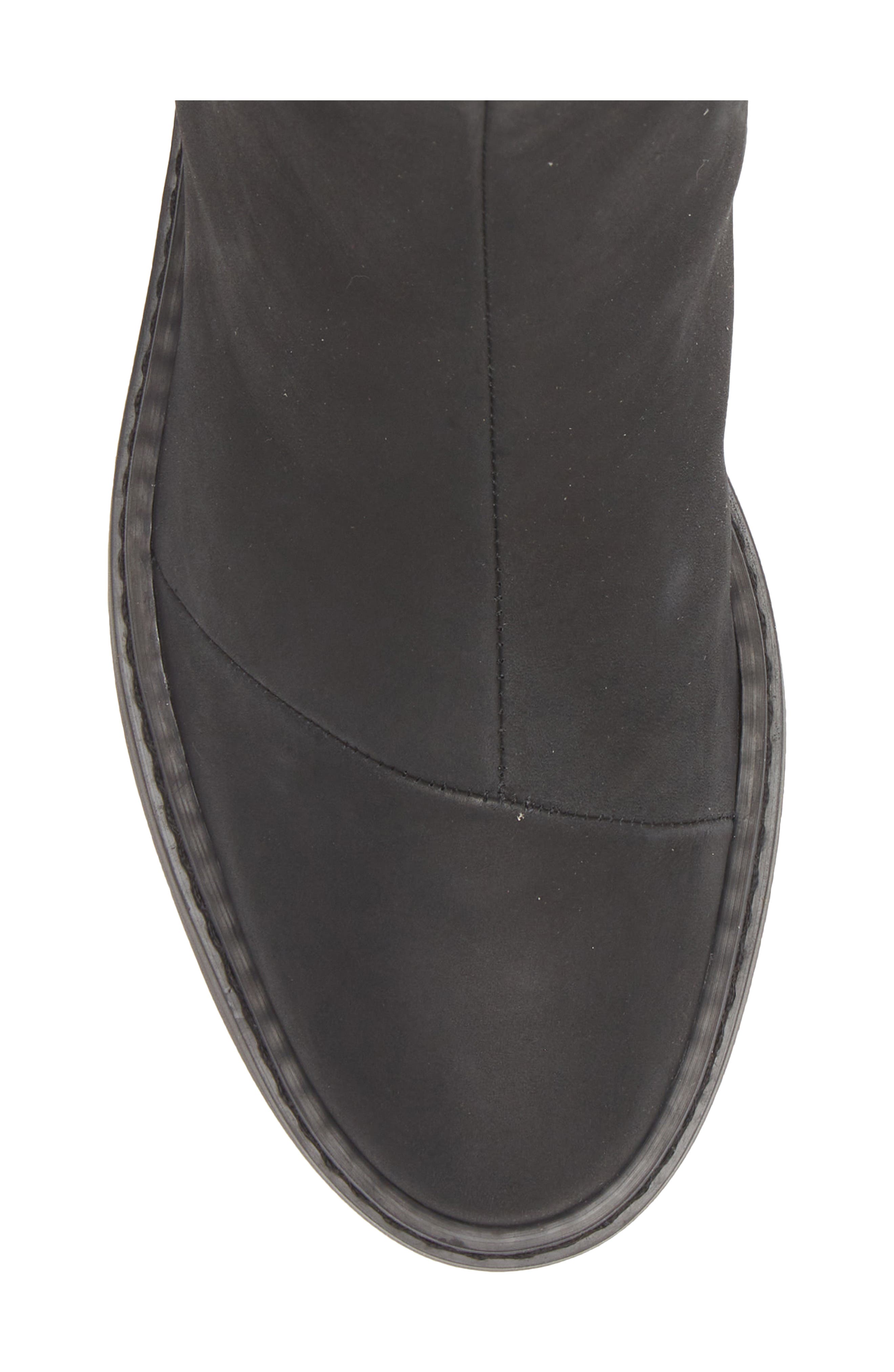 TOMS Charlie Chelsea Boot, Alternate, color, Black