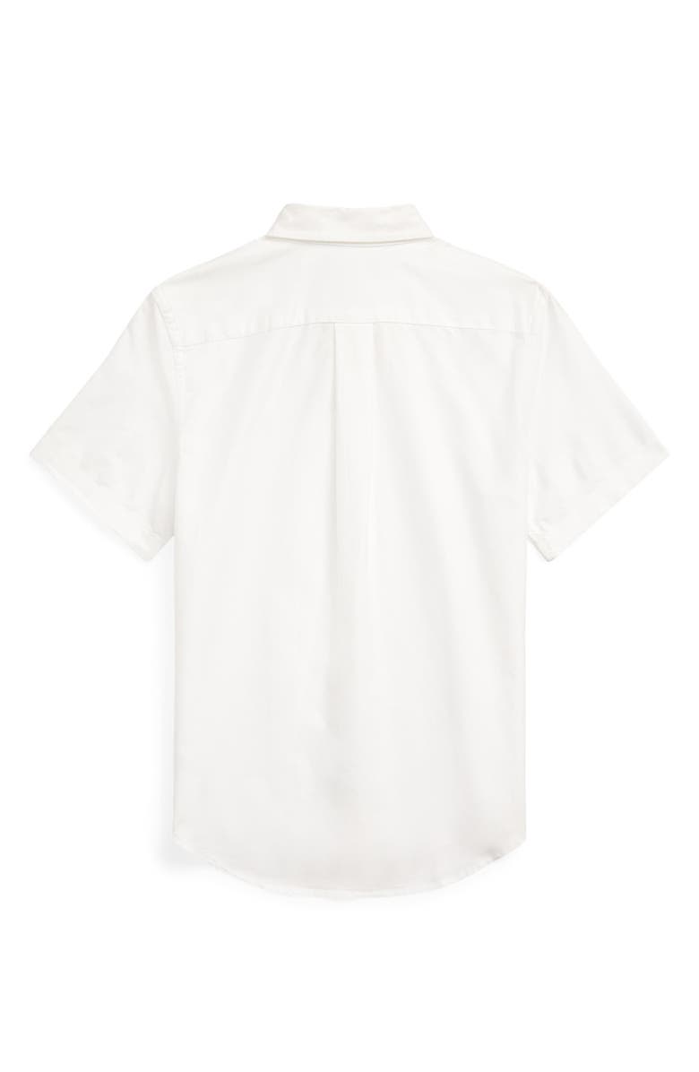 Polo Ralph Lauren Short Sleeve Cotton Button-Down Oxford Shirt, Alternate, color, 