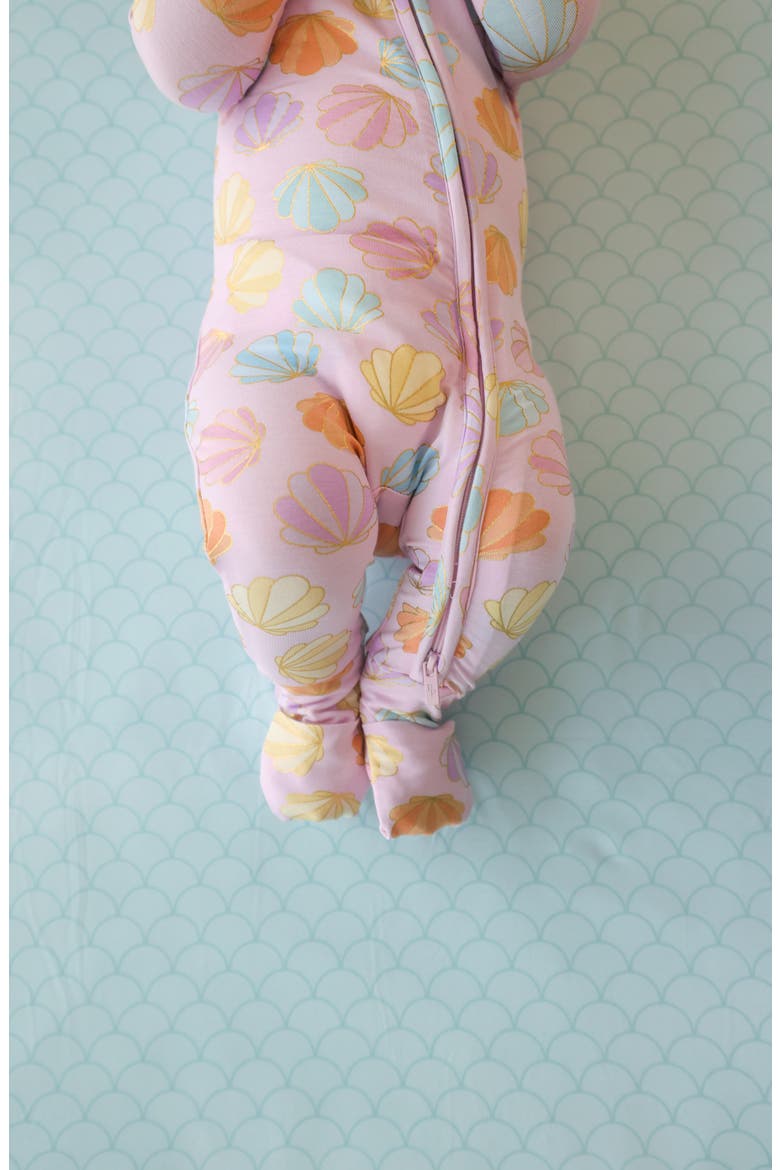 Fitted Convertible One-Piece Pajamas, Alternate, color, PINK