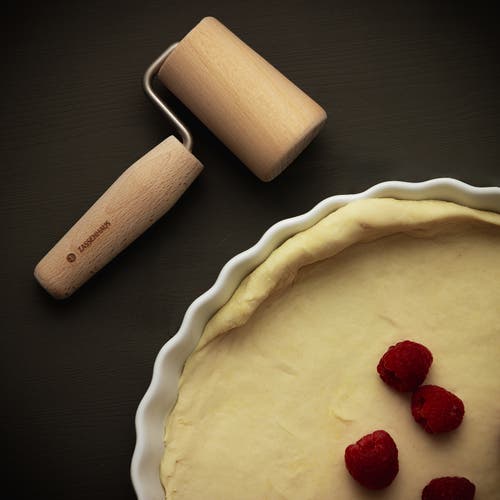Zassenhaus Dough Roller, Beechwood In Brown