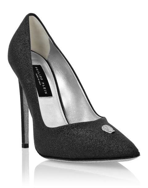 Glitter Decollete Pumps Women