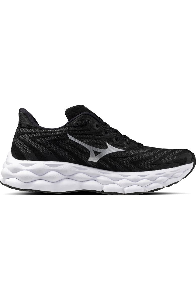 Mizuno Wave Sky 8 Running Shoe, Main, color, Black-Silver