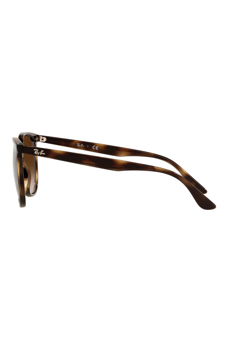 54mm Gradient Square Sunglasses, Alternate, color, HAVANA / GRADIENT BROWN