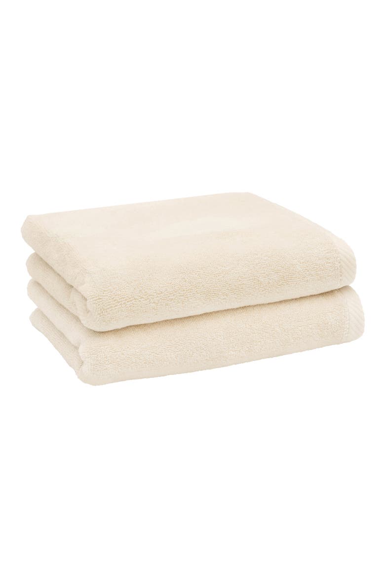 2-Pack Ediree Cotton Hand Towel Set, Main, color, BEIGE