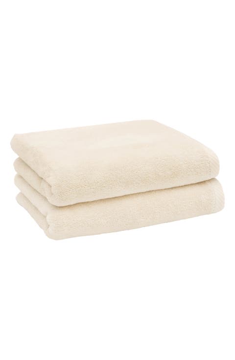 2-Pack Ediree Cotton Hand Towel Set