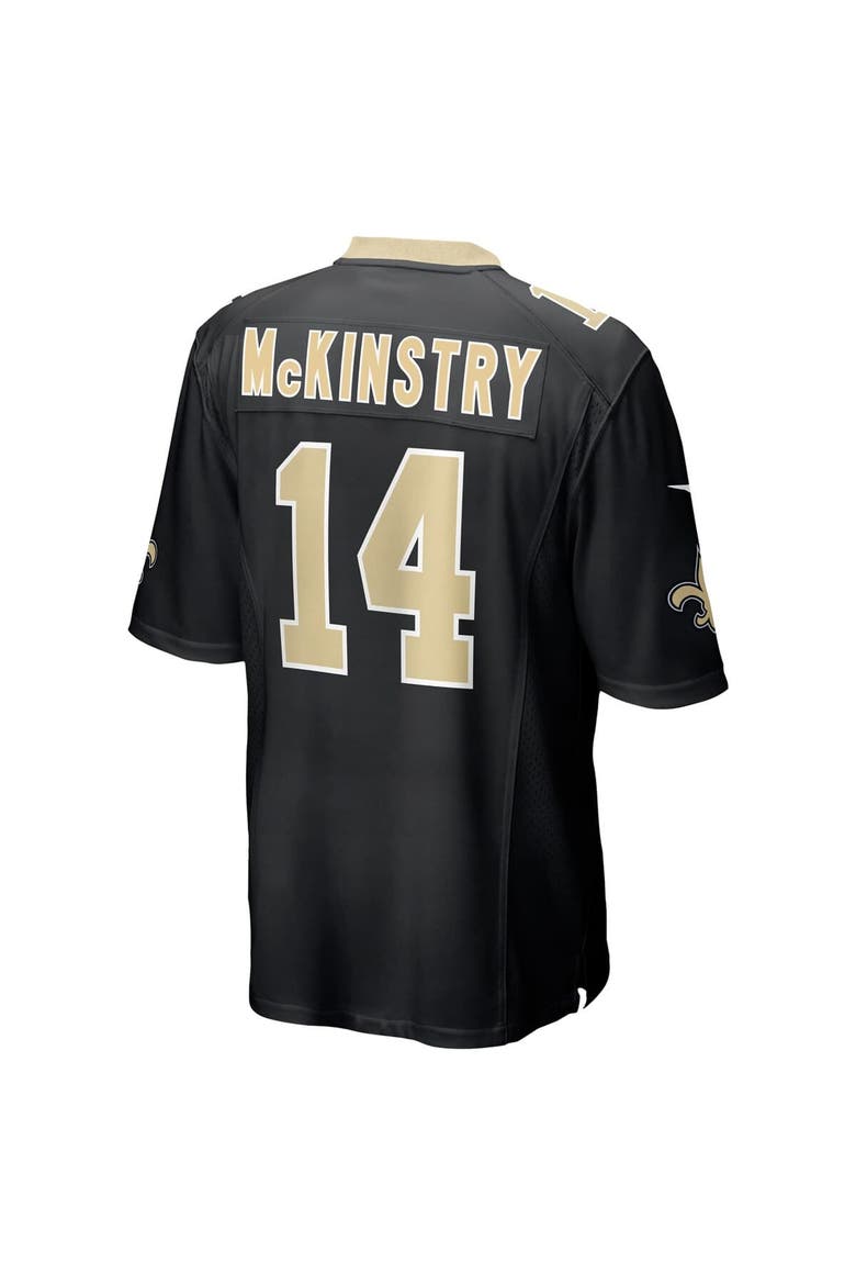 Men's Nike Ga'Quincy McKinstry Black New Orleans Saints  Player Game Jersey, Alternate, color, Black