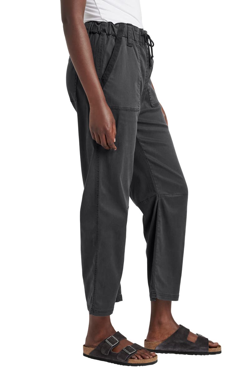 Splendid Gianna Crop Drawstring Pants, Alternate, color, Lead