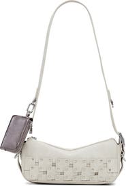 Desigual Studded Patchwork Faux Leather Crossbody Bag