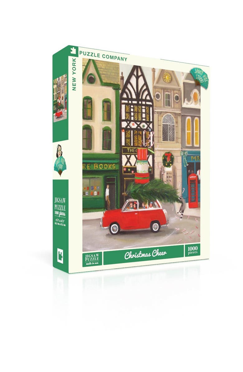 NEW YORK PUZZLE COMPANY Christmas Cheer 1000 Piece Puzzle, Alternate, color, NO COLOR