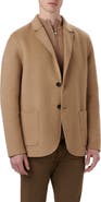 Bugatchi Wool Blend Double Button Blazer