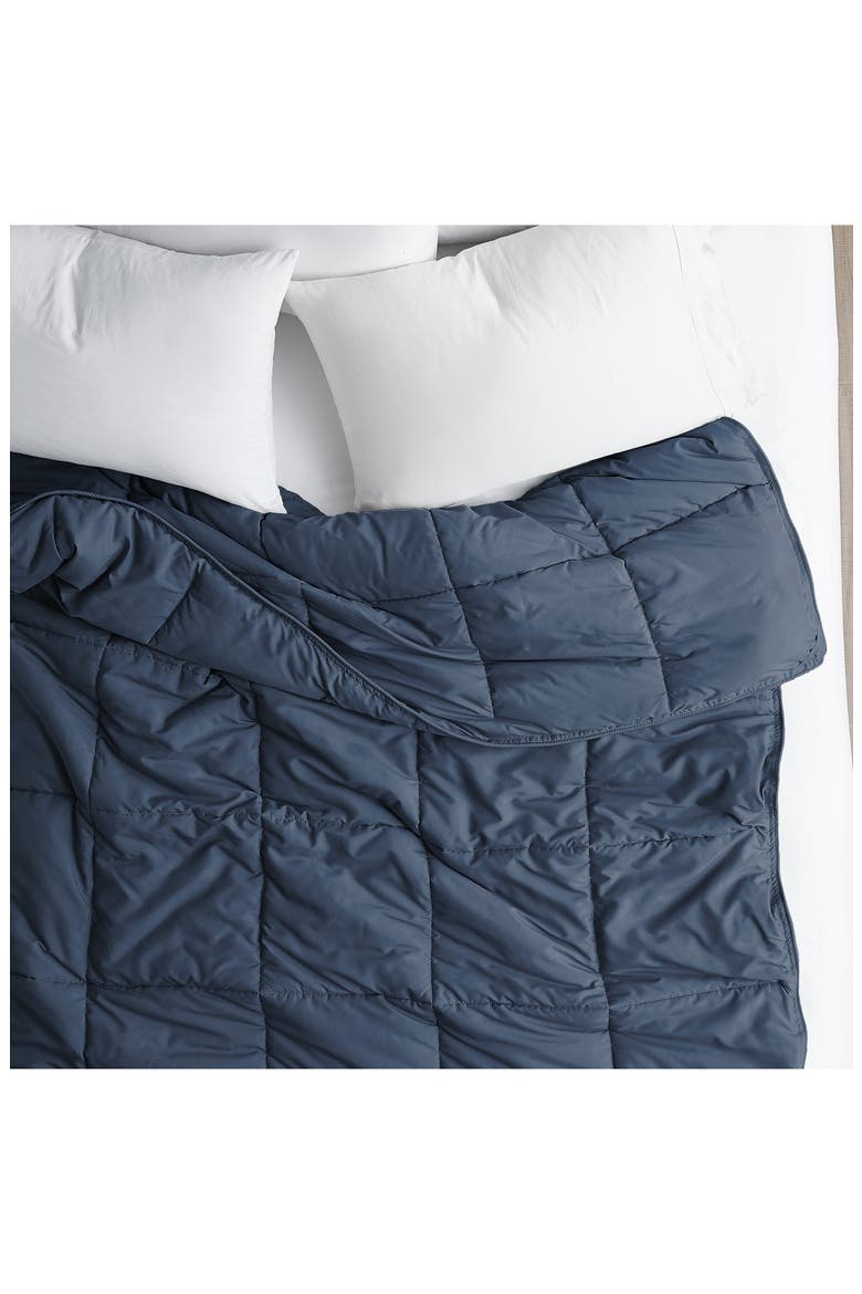 Vilano Down Alternative Comforter, Alternate, color, DARK BLUE