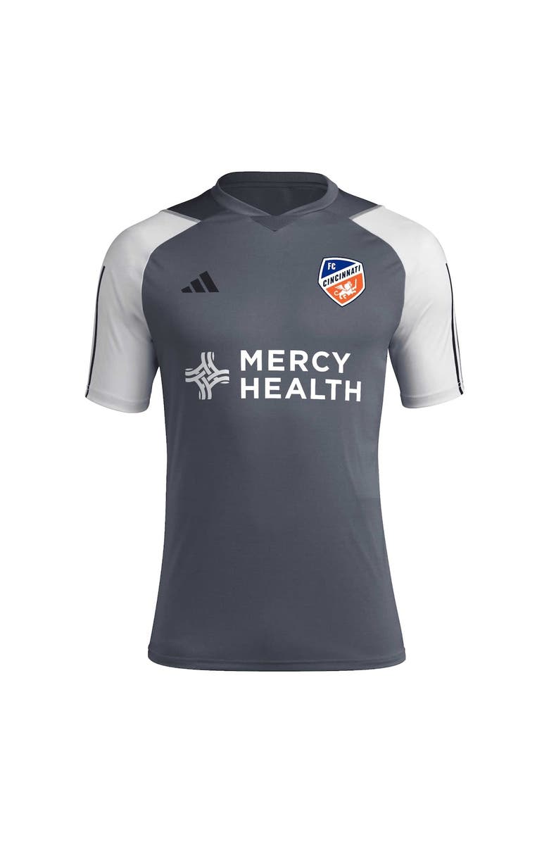adidas Men's adidas Gray FC Cincinnati 2024 AEROREADY Training Jersey, Alternate, color, 