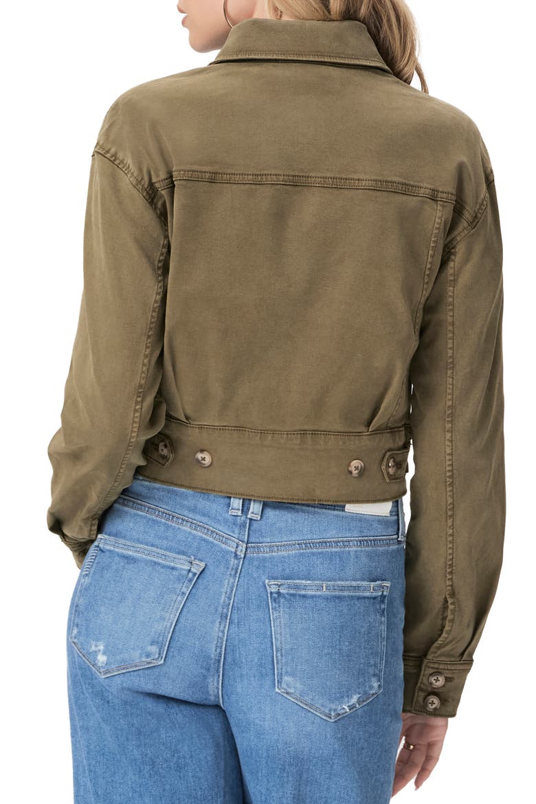 Cerra Crop Utility Jacket, Alternate, color, VN MTRY GN