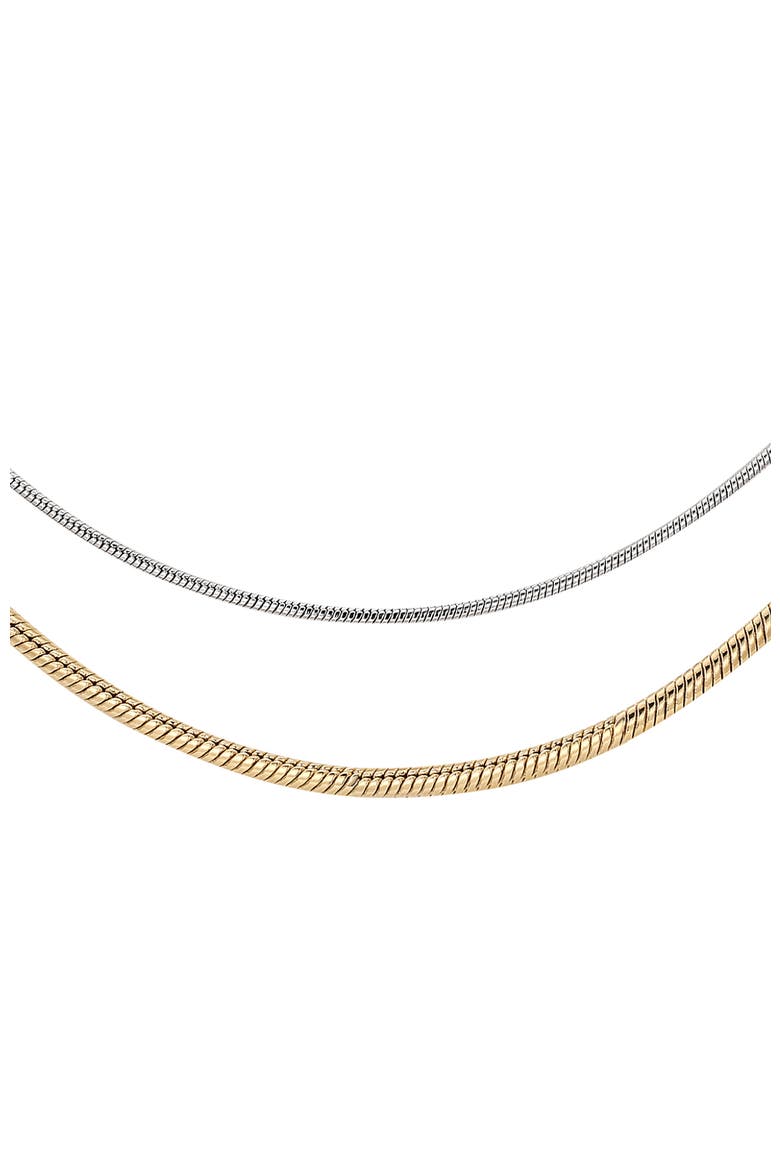 Colosseum Necklace, Alternate, color, Gold & Silver