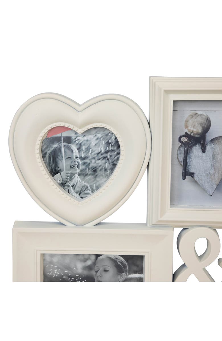 Northlight Multi-Sized "Love" Collage Picture Wall Frame - 26.5" - White, Alternate, color, White