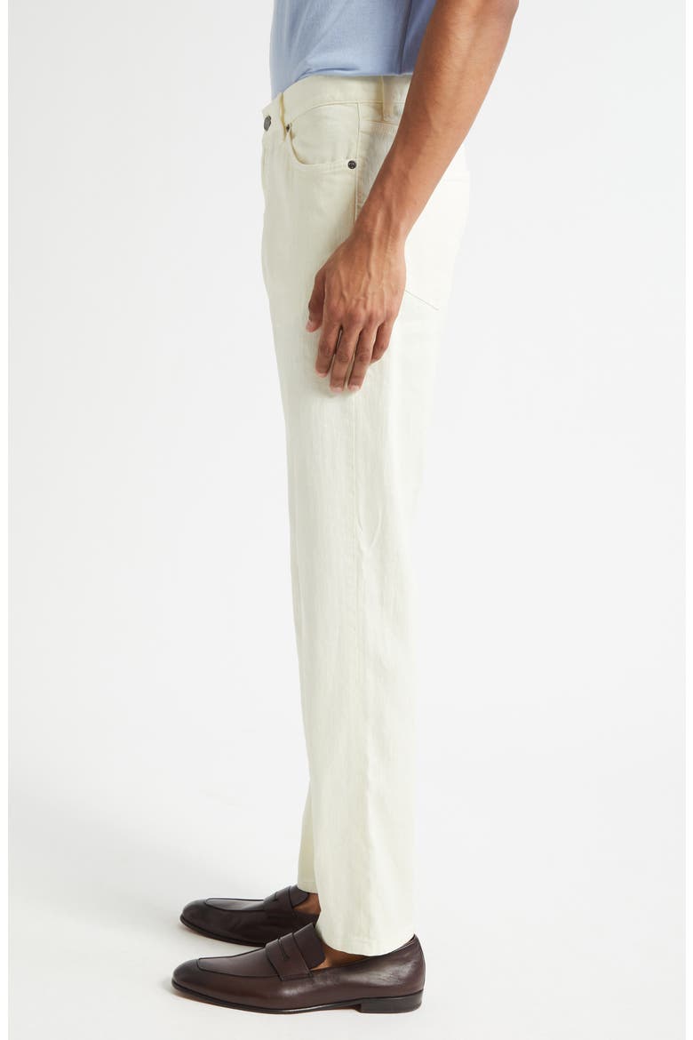 City Fit Stretch Jeans, Alternate, color, LIGHT YELLOW SOLID