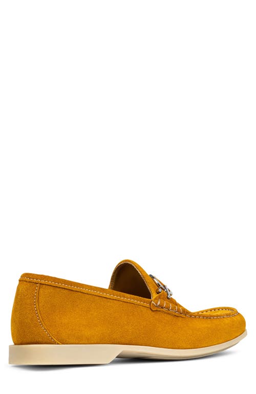 Donald Pliner Augie Bit Loafer In Saffron