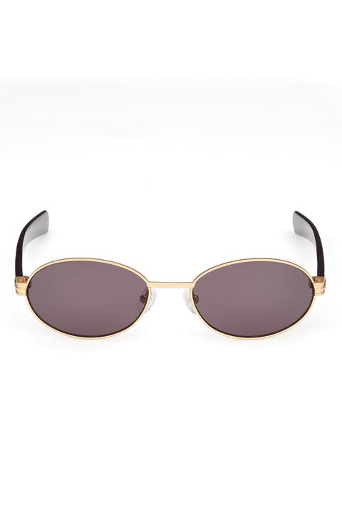 54MM Oval Sunglasses