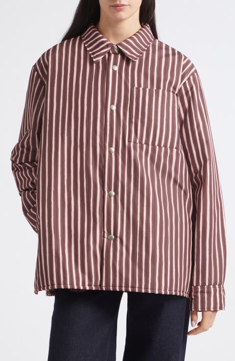 Seura Piclo Kiski Striped Overshirt