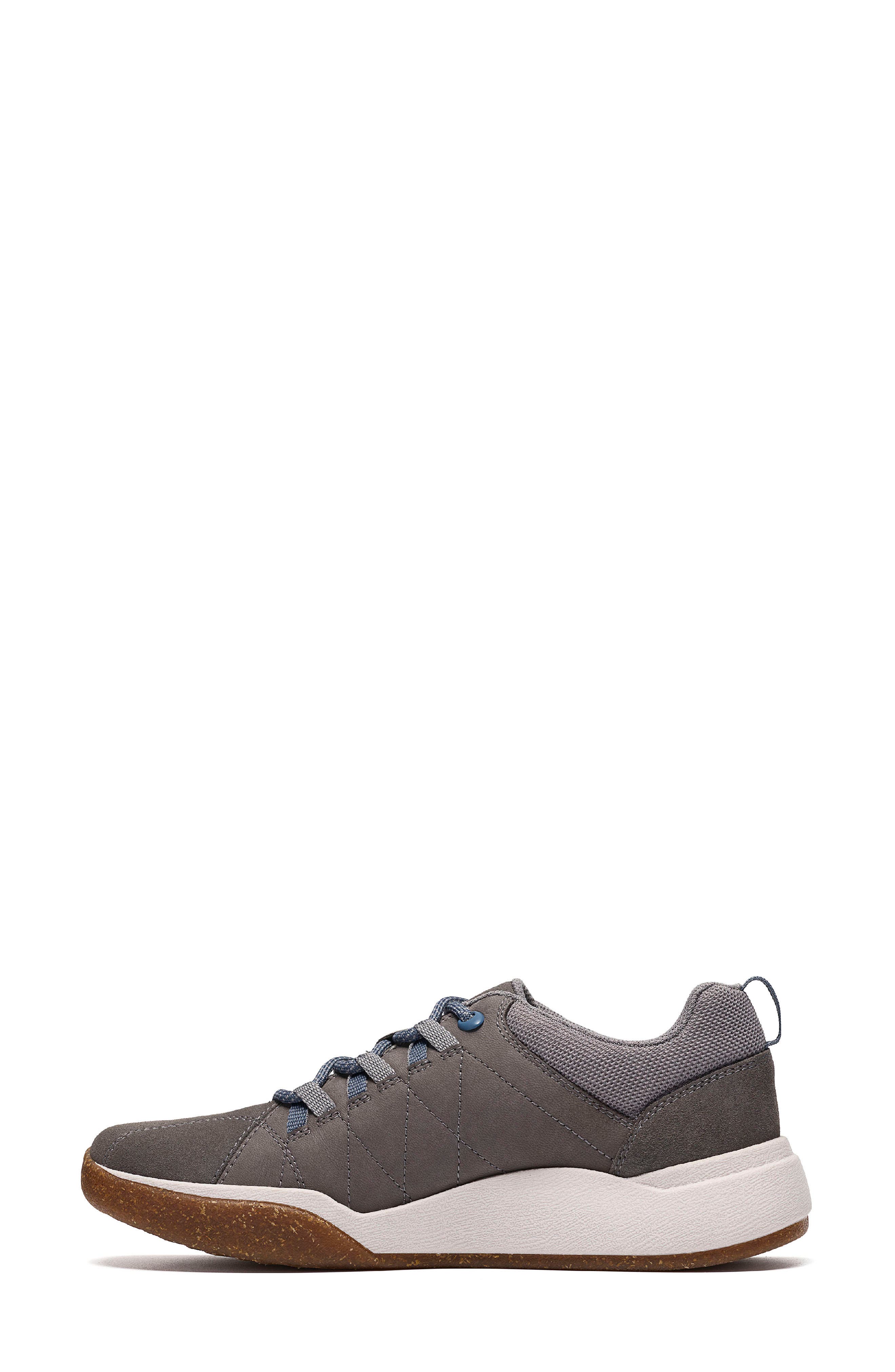 Aydria Lace Sneaker, Alternate, color, DARK GREY SUEDE