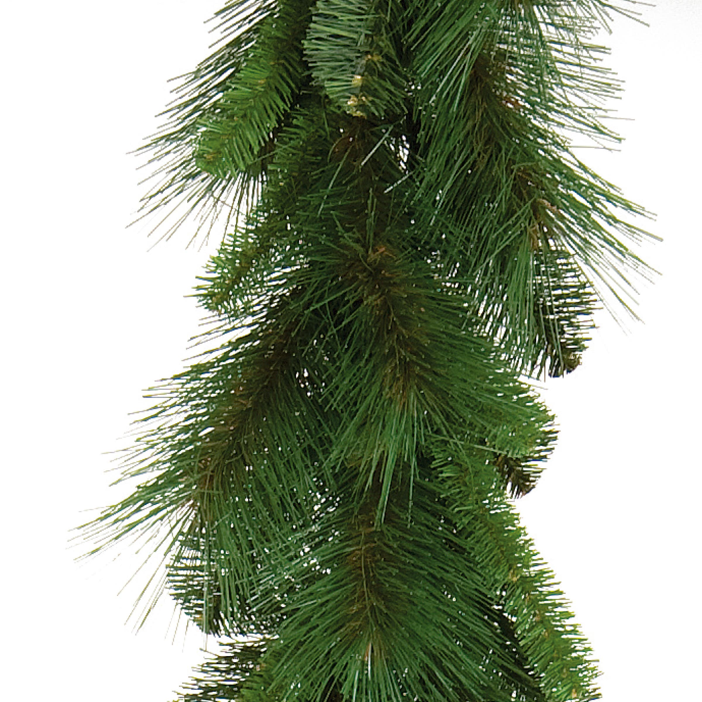 Transpac Sullivan's Christmas Mixed Pine Garland, Mixed Green Faux ...