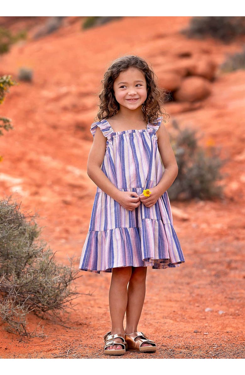 Mabel + Honey Riley Rose Dress, Alternate, color, Purple