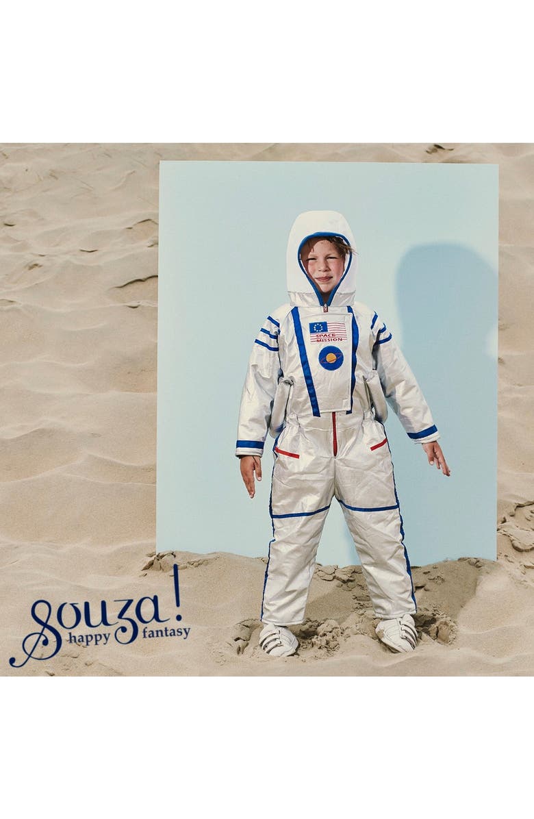 Souza Spaceman Costume for Kids, Alternate, color, Silver