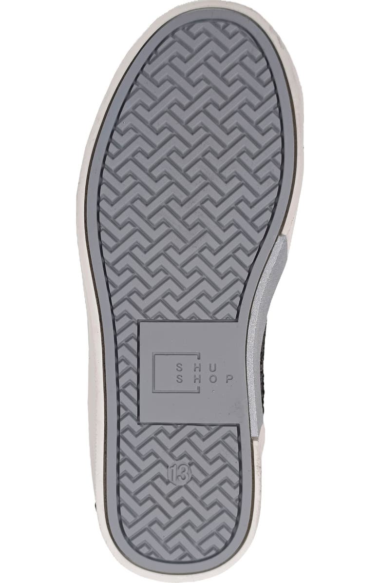 SHUSHOP Kids' Ruby Sneaker, Alternate, color, Black Glitter