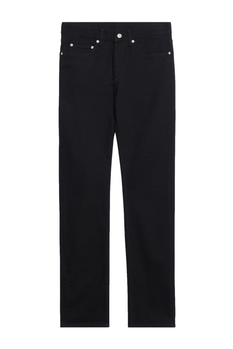 Slim-fit jeans, Alternate, color, Black
