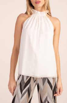 Trina Turk Playful Halter Neck Top