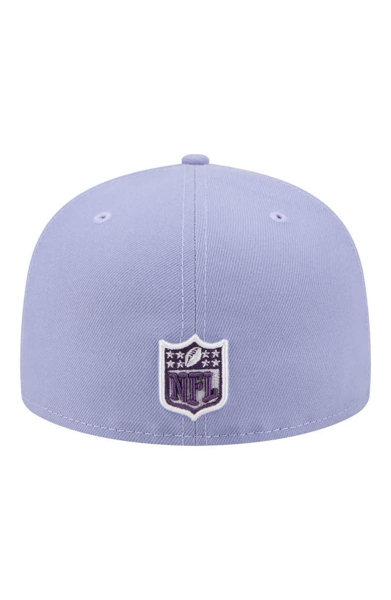 New Era Men's New Era Light Purple Green Bay Packers Lavender Bloom 59FIFTY Fitted Hat, Alternate, color, Light Purple