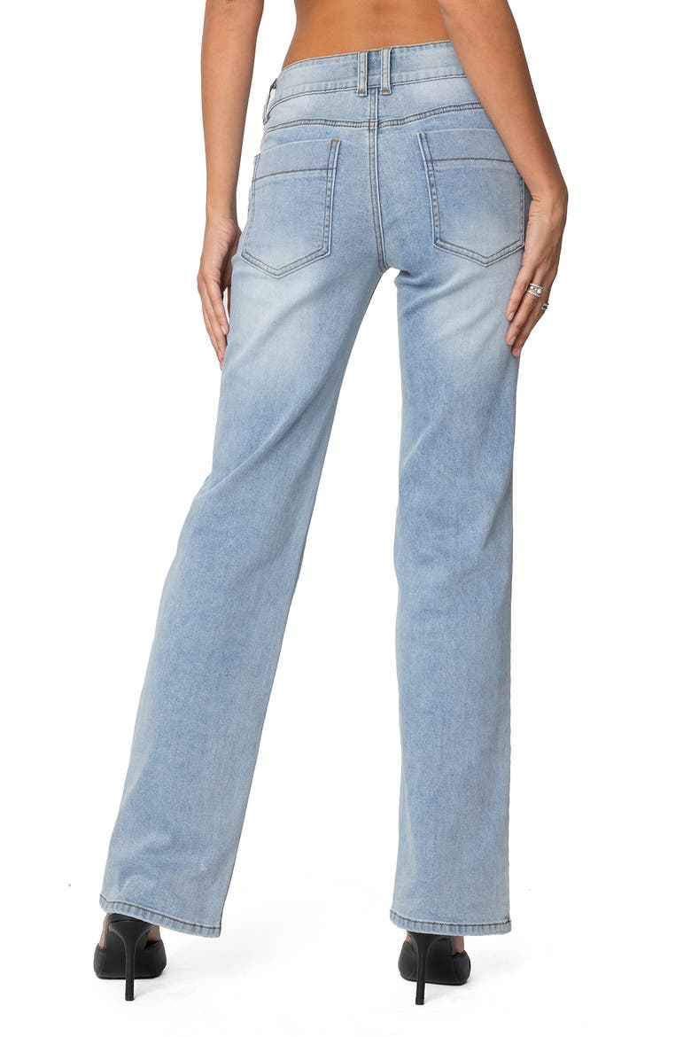 Avril Low Rise Bootcut Jeans, Alternate, color, LIGHT-BLUE