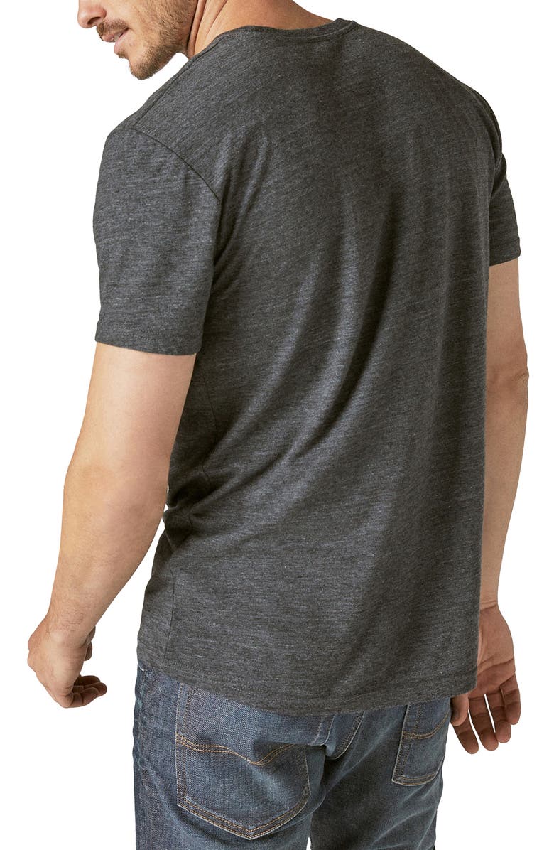 Lucky Brand Keep Your Friends Close Whiskey Graphic T-Shirt, Alternate, color,