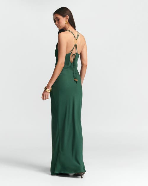 St Mrlo Isadora Slip Dress In Blue