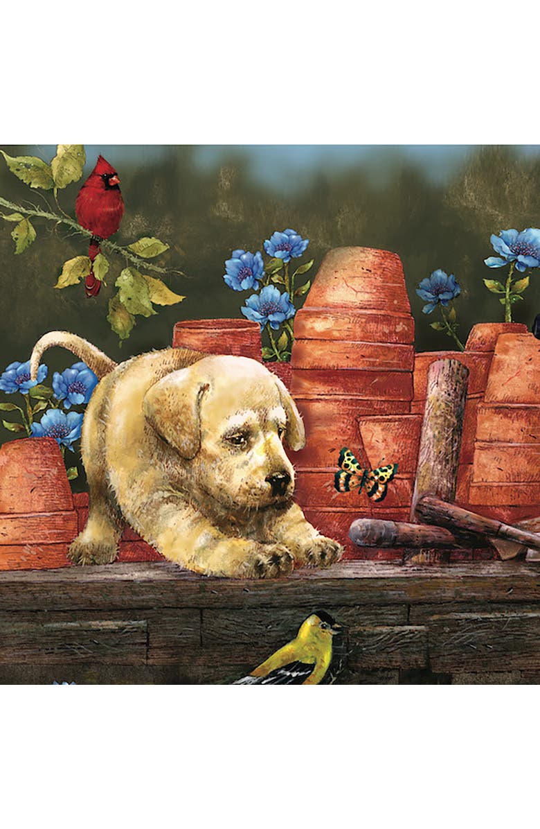 Hart Puzzles Puppies at Play by Bob Giordano 1000 Piece Puzzle, Alternate, color, Multicolored