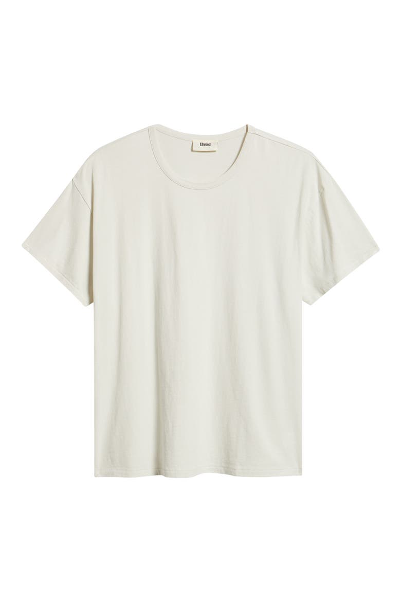 Crop Cotton T-Shirt, Alternate, color, VINTAGE WHITE