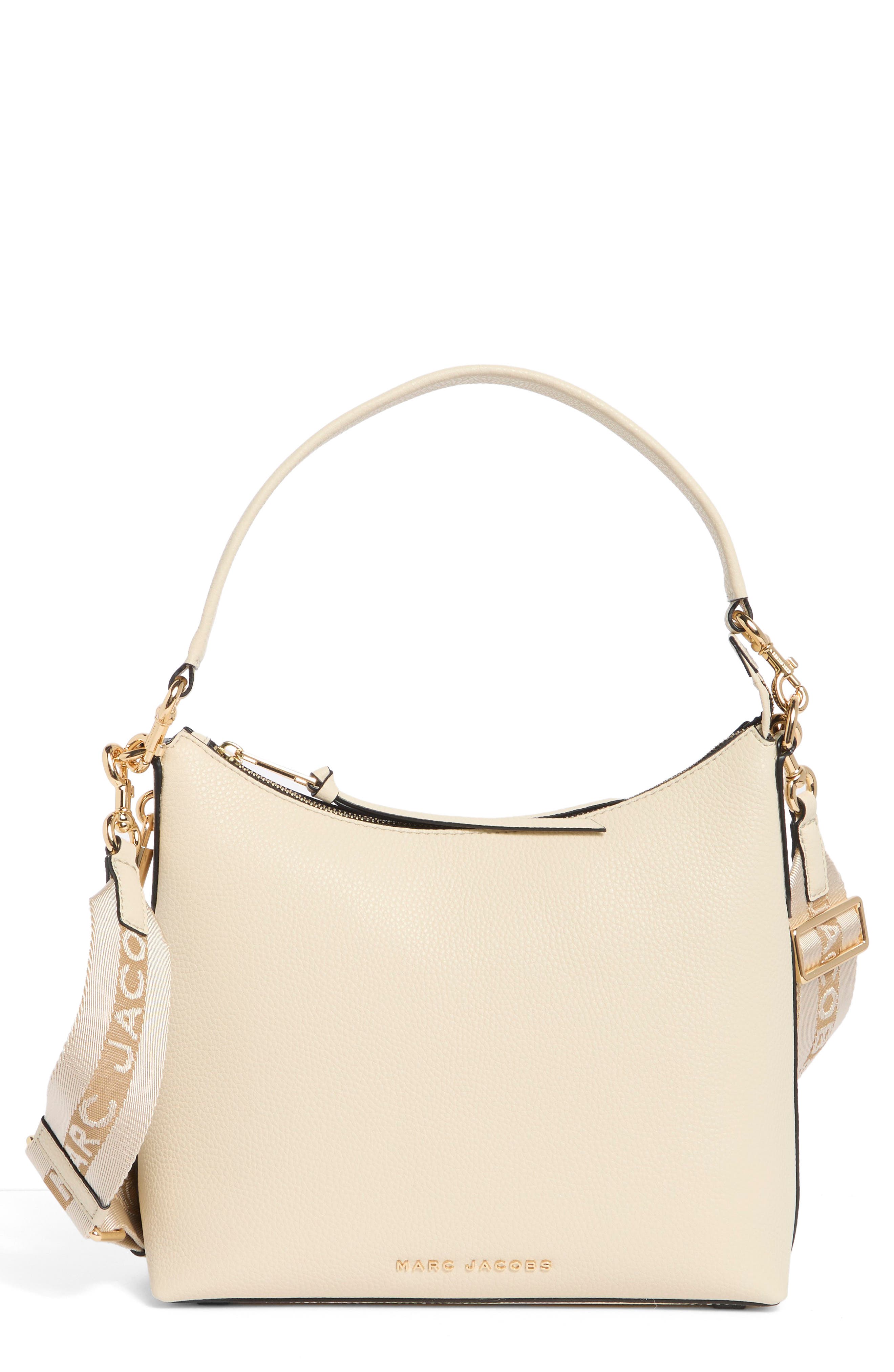 Marc Jacobs Drifter Pebbled Leather Large Hobo Bag