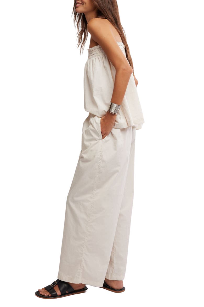 Corfu Tube Top & Wide Leg Pants Set, Alternate, color, MOONBEAM