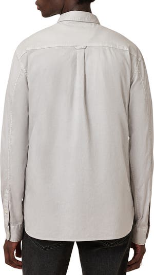 Hawthorne Solid Stretch Cotton Button-Up Shirt