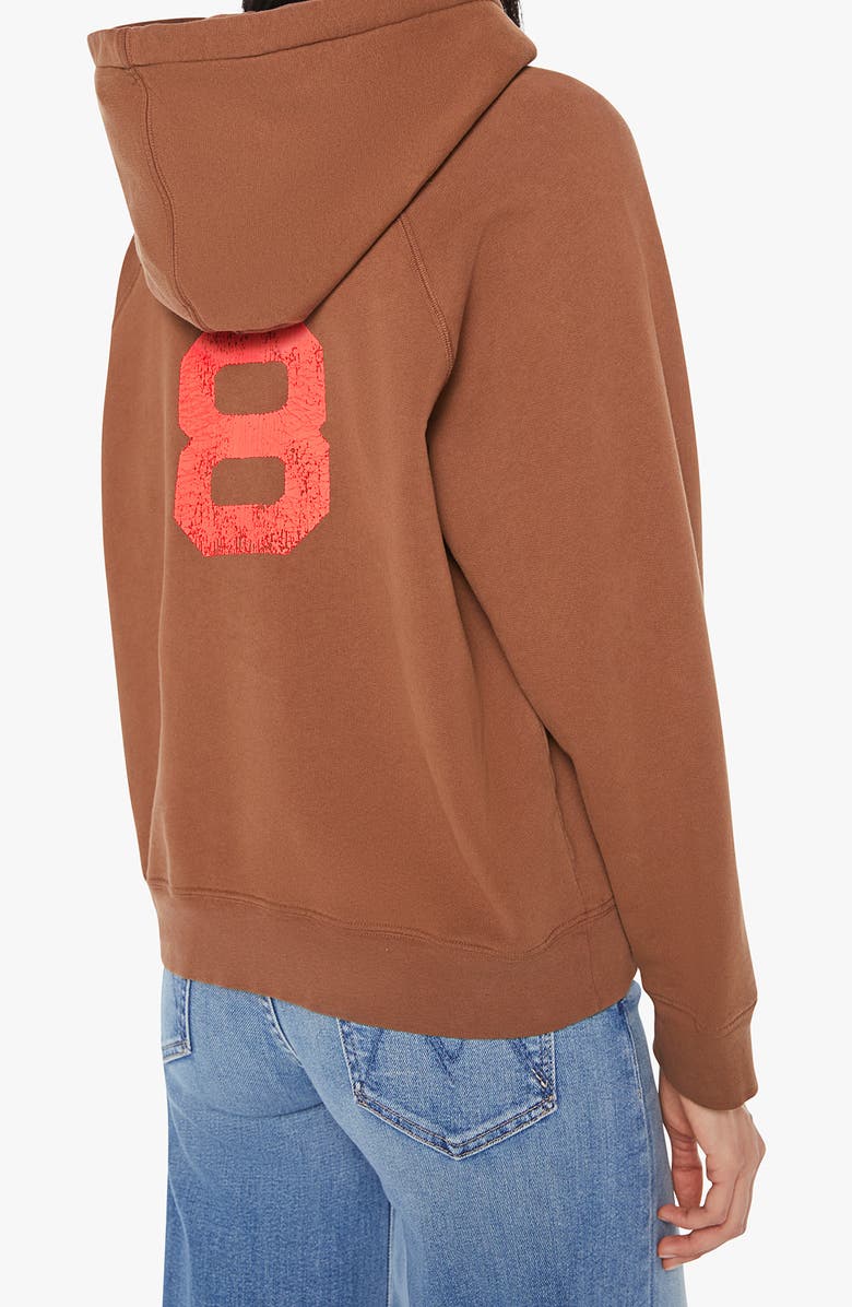 MOTHER Square Relaxed Fit Cotton Graphic Hoodie, Alternate, color, Breaking And Standing By