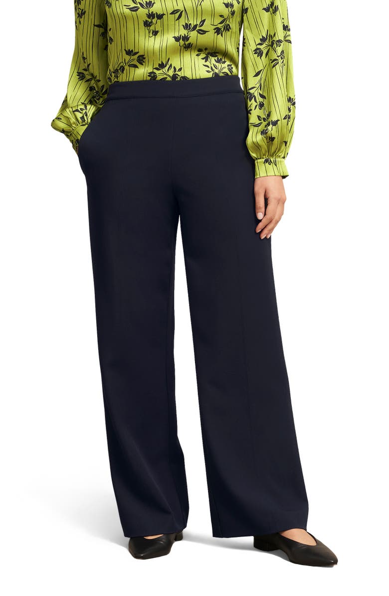 HOBBS LONDON Marina Pants, Alternate, color, Hobbs Navy