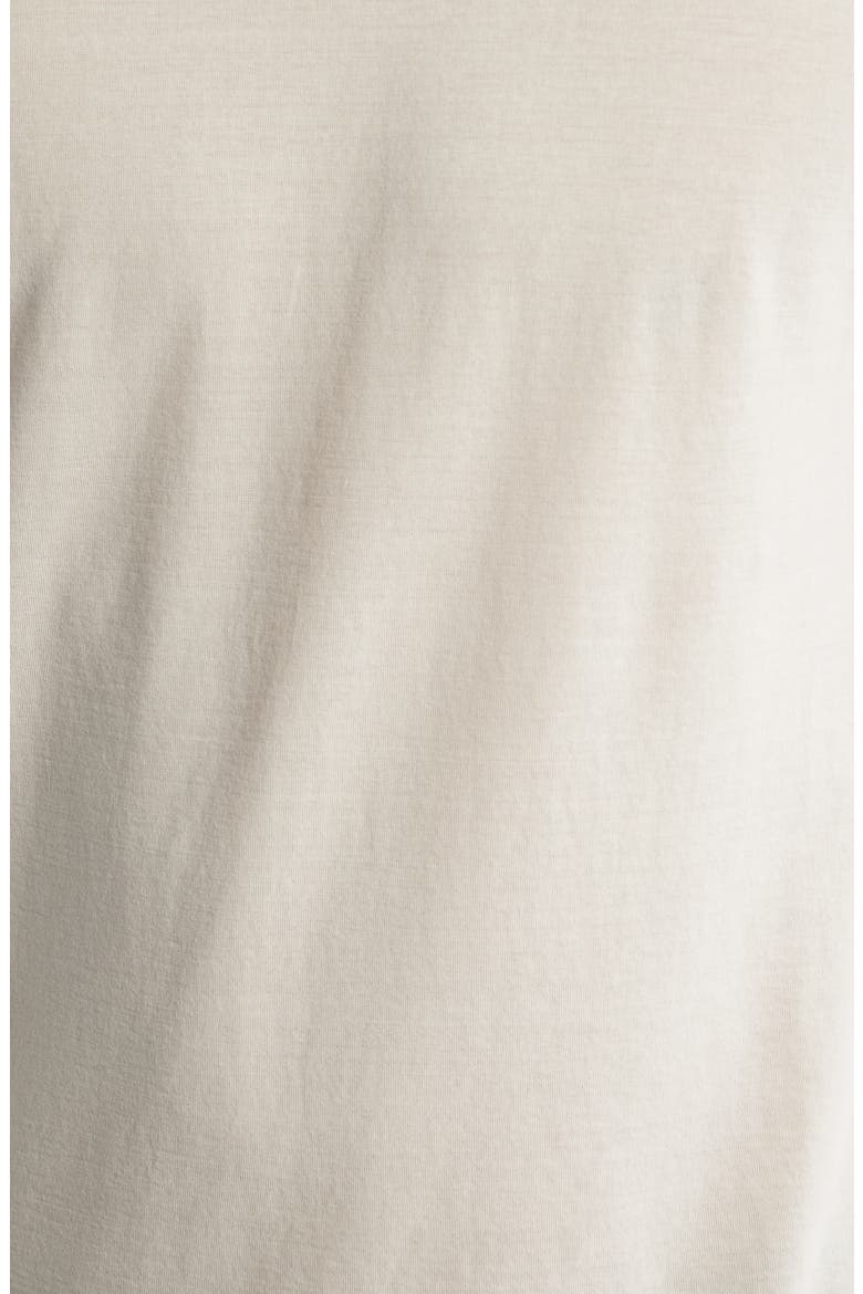 Organic Cotton Crewneck T-Shirt, Alternate, color, CREAM
